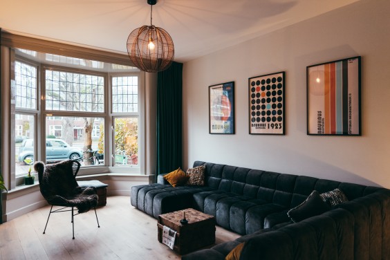 Woonkamer 2 familiehuis Groningen - Marjon Lukje