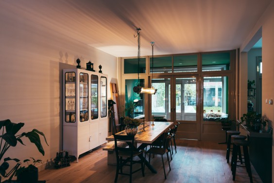 Eetkamer  familiehuis Groningen - Marjon Lukje