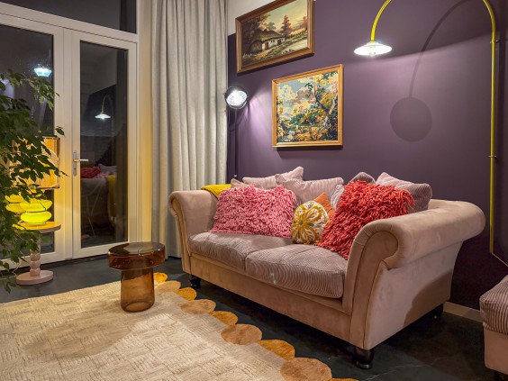 Metamorfose woonkamer Theo-Bert Pot