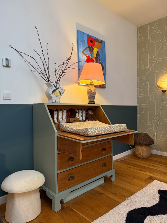 Metamorfose babykamer Theo-Bert Pot