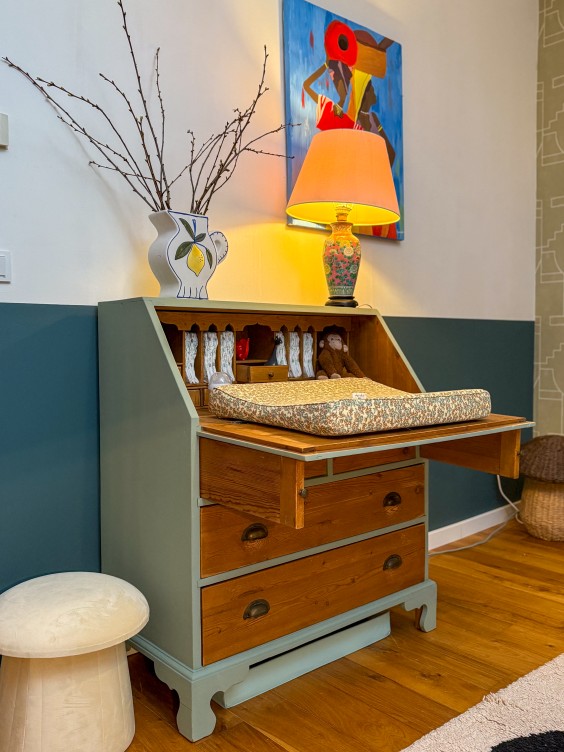 Metamorfose babykamer Theo-Bert Pot