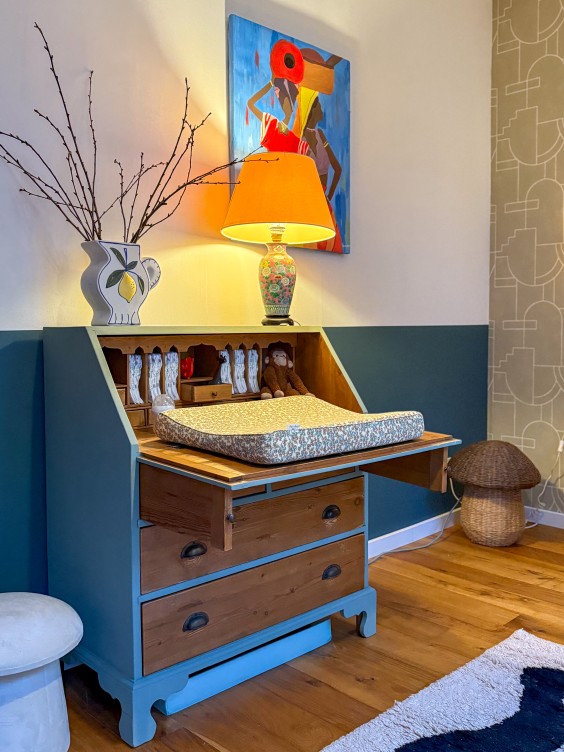 Metamorfose babykamer Theo-Bert Pot