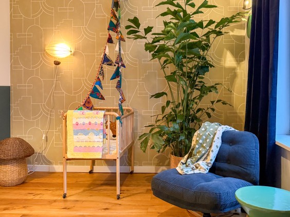 Metamorfose babykamer Theo-Bert Pot