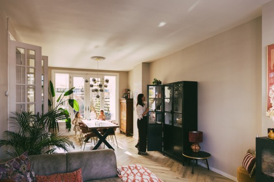 Kleurrijke printjes herenhuis  | Marjon Lukje