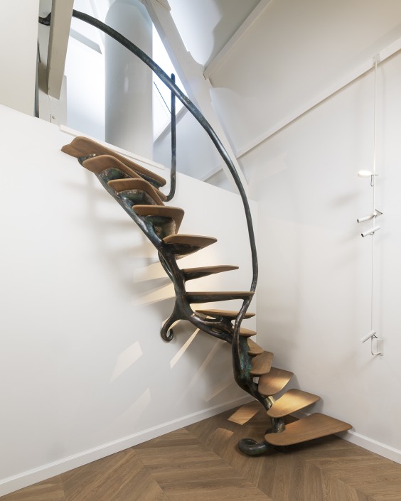 Prachtige trappen gemaakt door Jop van Driel | Foto: Jop van Driel