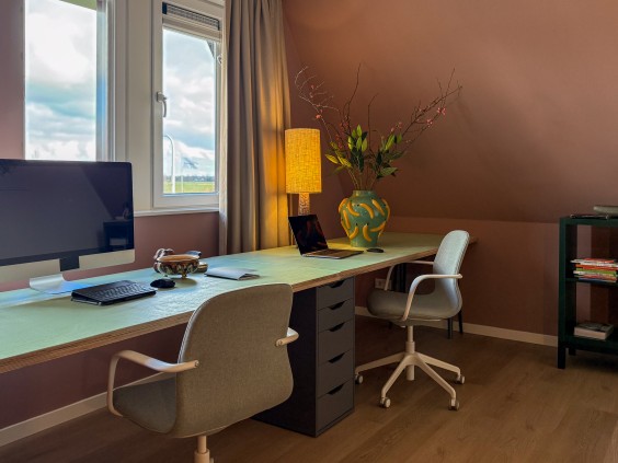 Metamorfose werkkamer Theo-Bert Pot