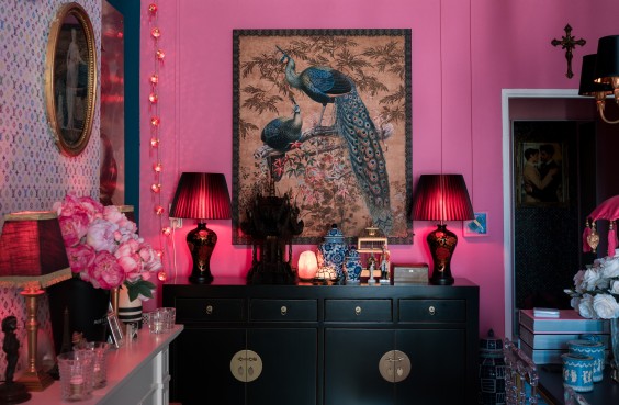 Pauwen schilderij | Sheena Schouwink