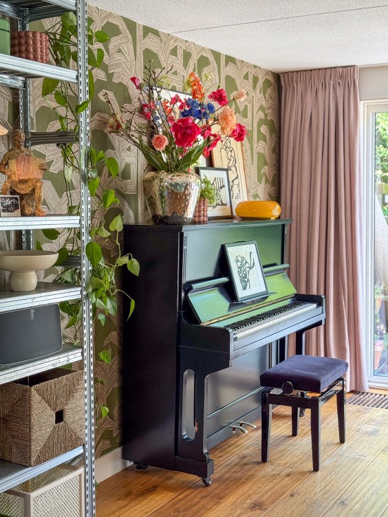 Metamorfose woonkamer Theo-Bert Pot