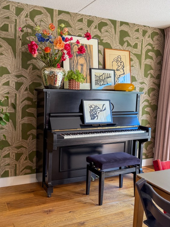 Metamorfose woonkamer Theo-Bert Pot