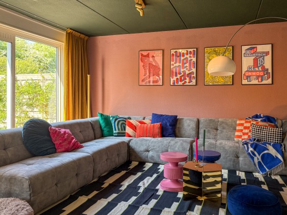 Metamorfose woonkamer Theo-Bert Pot