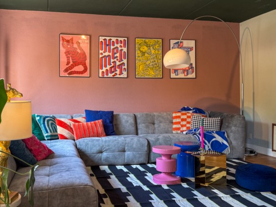 Metamorfose woonkamer Theo-Bert Pot