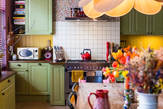 Kleurrijke keuken inspiratie