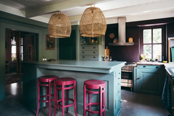 Kleurrijke keuken inspiratie