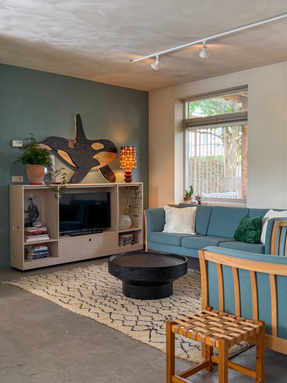 Metamorfose woonkamer - Theo-Bert Pot