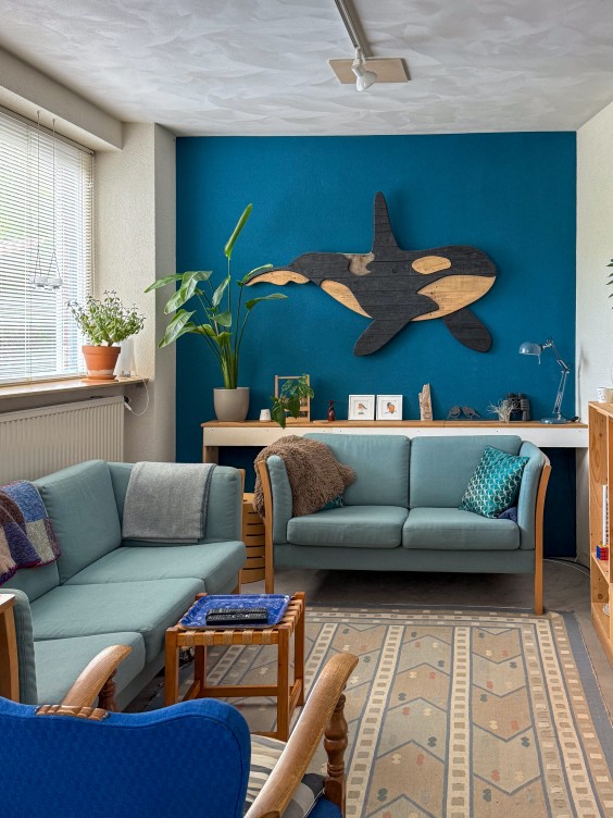 Metamorfose woonkamer - Theo-Bert Pot