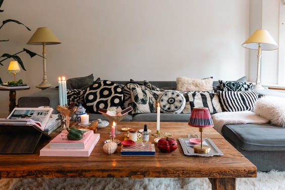 Rotterdams appartement in herfstkleuren | foto: Roos Eijmers