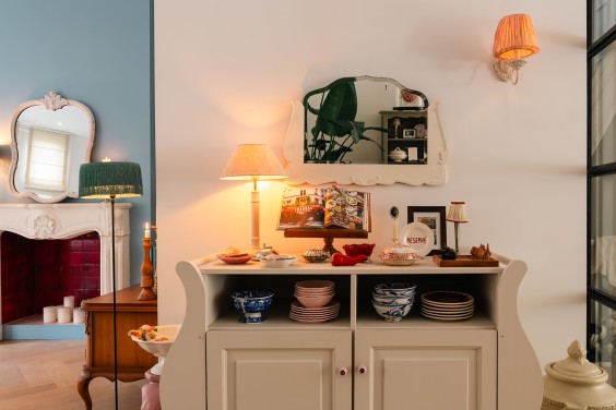 Rotterdams appartement in herfstkleuren | foto: Roos Eijmers