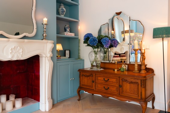 Rotterdams appartement in herfstkleuren | foto: Roos Eijmers