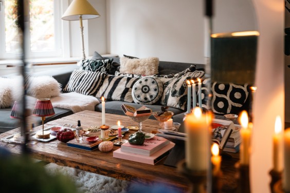 Rotterdams appartement in herfstkleuren | foto: Roos Eijmers