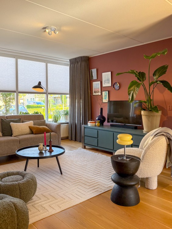 Metamorfose woonkamer - Theo-Bert Pot