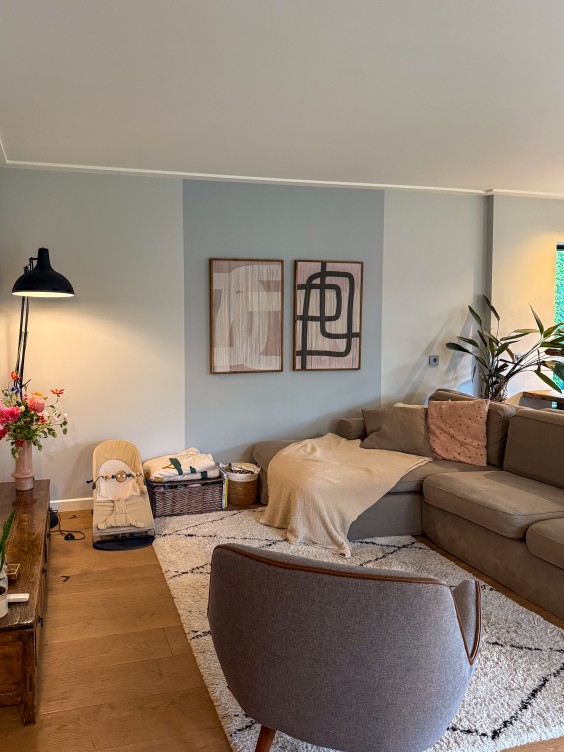 Metamorfose woonkamer - Theo-Bert Pot