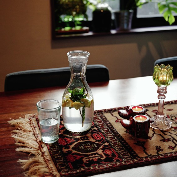 Halve kubuswoning met een jaren 70 gevoel | Fotografie: Marjon Lukje 