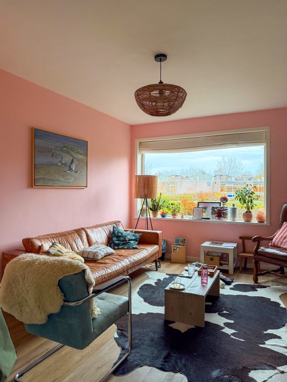 Metamorfose woonkamer - Theo-Bert Pot