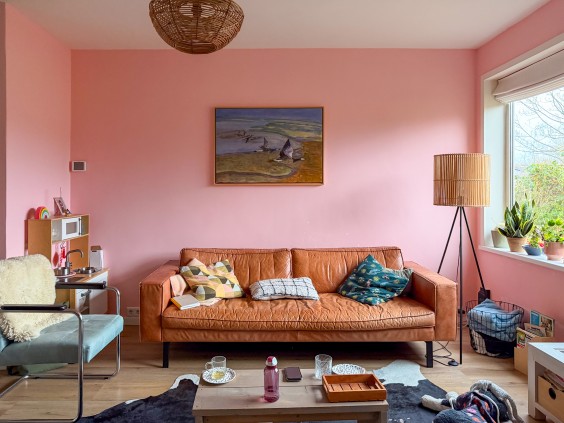 Metamorfose woonkamer - Theo-Bert Pot