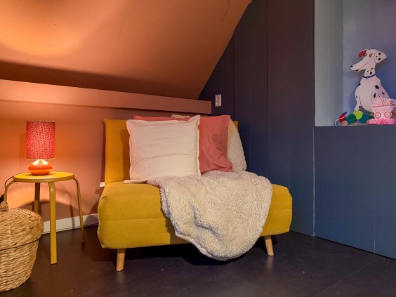 Metamorfose logeerkamer - Theo-Bert Pot