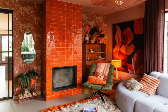 Kleurrijk wonen in Ouderkerk | Fotografie: Roos Eijmers