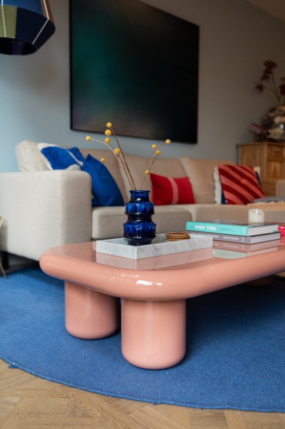 Blauw appartement - Fotografie: Sheena Schouwink