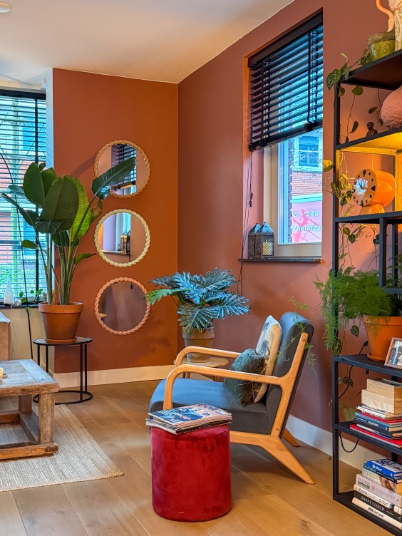 Kleurrijke eetkamer make-over Naaldwijk | Fotografie: Theo-Bert Pot