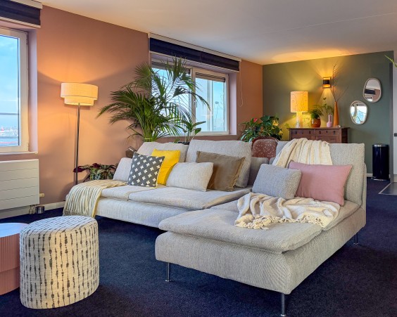 Metamorfose woonkamer - Theo-Bert Pot