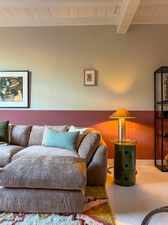 Metamorfose woonkamer - Theo-Bert Pot