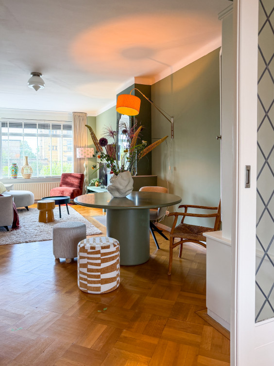 Metamorfose woonkamer - Theo-Bert Pot