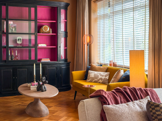 Metamorfose woonkamer - Theo-Bert Pot