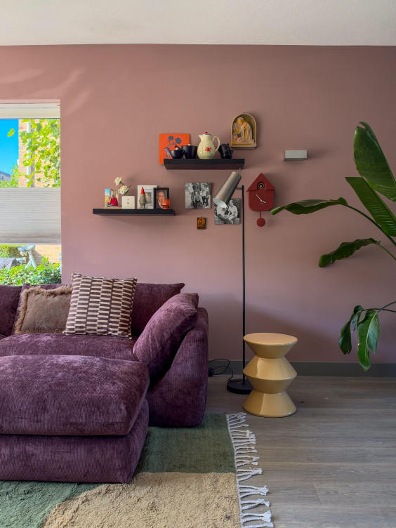 Metamorfose woonkamer - Theo-Bert Pot