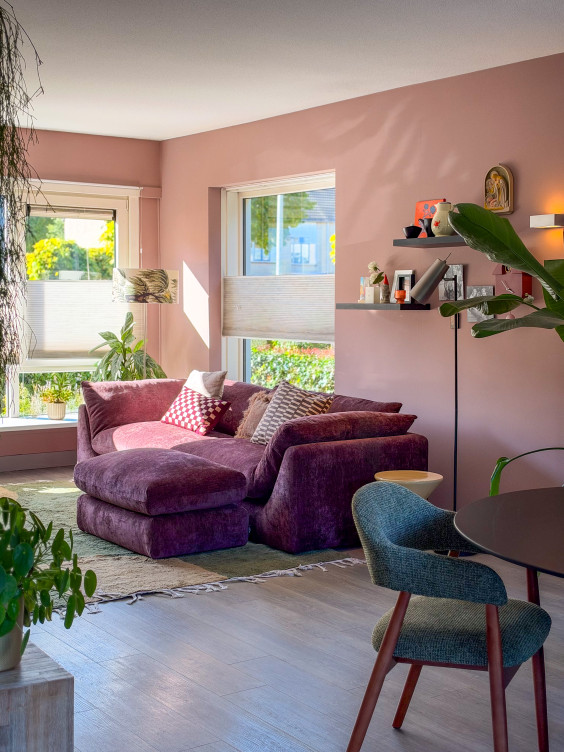 Metamorfose woonkamer - Theo-Bert Pot