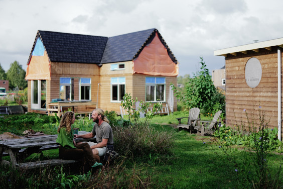 Tiny wonen in Gasselternijveen | Fotografie: Marjon Lukje