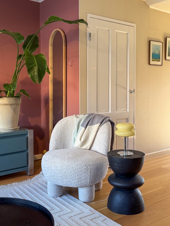 Metamorfose woonkamer - Theo-Bert Pot