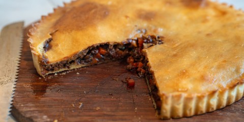 Aussie meat pie - Lekkere Track