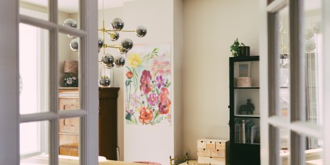 Kleurrijke printjes herenhuis | Marjon Lukje