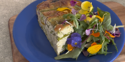 Frittata met oude kaas