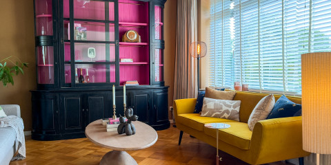 Metamorfose woonkamer - Theo-Bert Pot