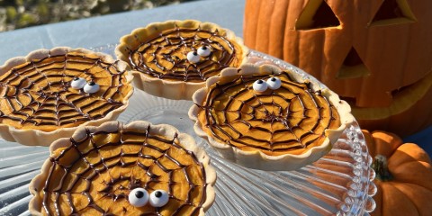 Halloween koeken met pompoen en spijs | Foto: BinnensteBuiten