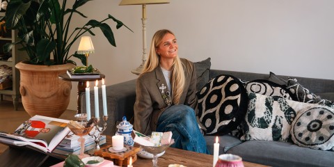 Rotterdams appartement in herfstkleuren | foto: Roos Eijmers