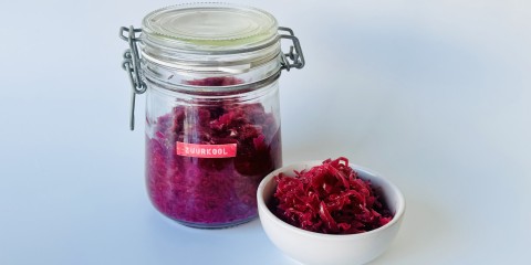 Roze zuurkool
