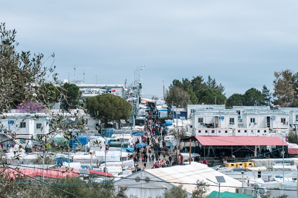 Vluchtelingenkamp Moria
