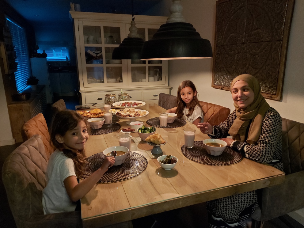 Halima en haar dochters