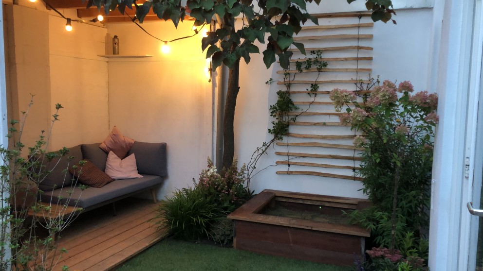 Opknaptuin patio Utrecht